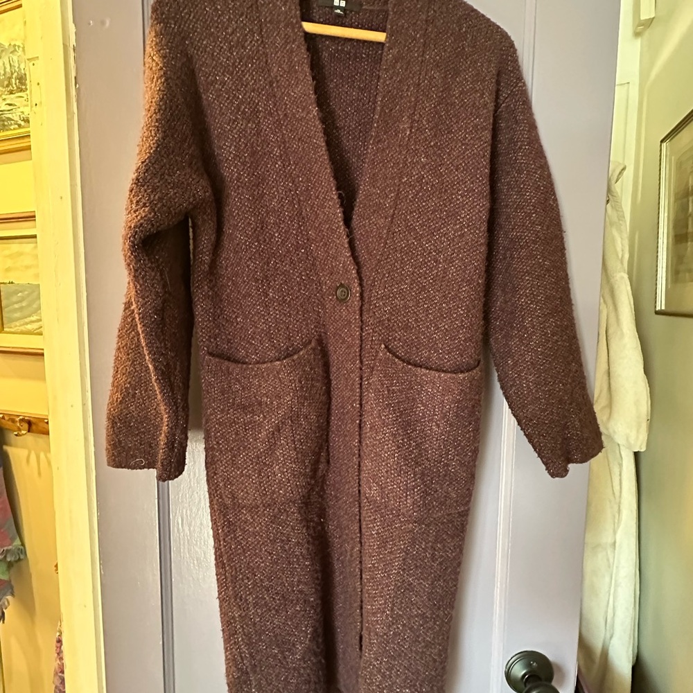 Uniqlo Deep Purple Knit Sweater